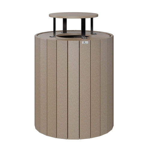 Rain Guard for Round Trash Can