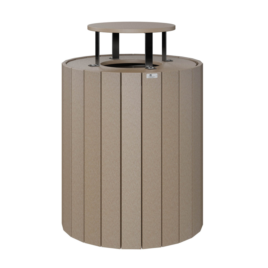 Rain Guard for Round Trash Can