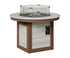 38" Round Classic Firepit Table - Coffee Table