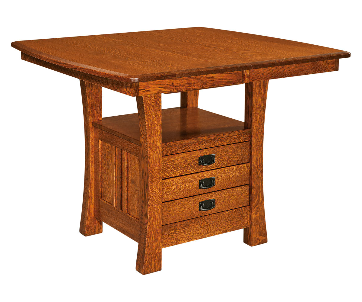 Arts & Crafts Cabinet Table