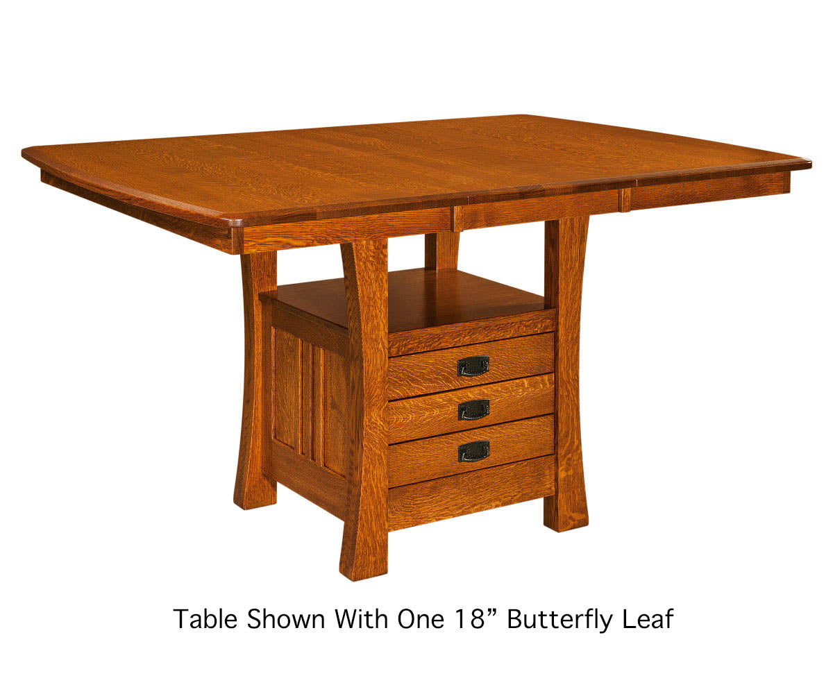 Arts & Crafts Cabinet Table