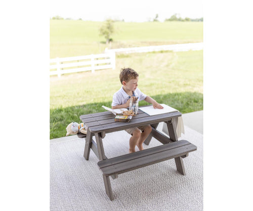 Kids Rectangular Picnic Table