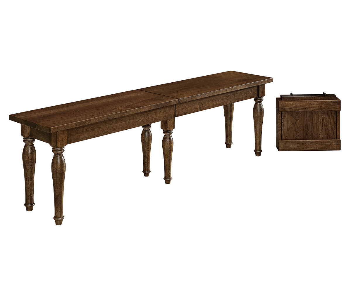 Colby Racking Benches Colby Bench – Heartland-Amish