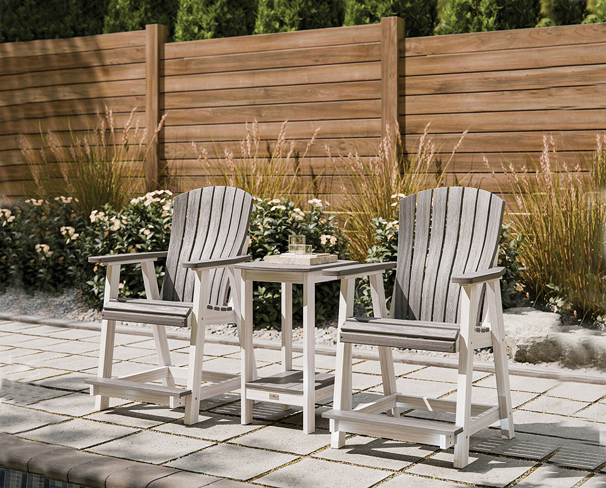 Comfort Back 3-Piece Counter Height Balcony Set