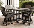 44" Classic Square Dining Table - Counter Height