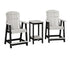 Comfort Back 3 Piece Counter Height Balcony Set