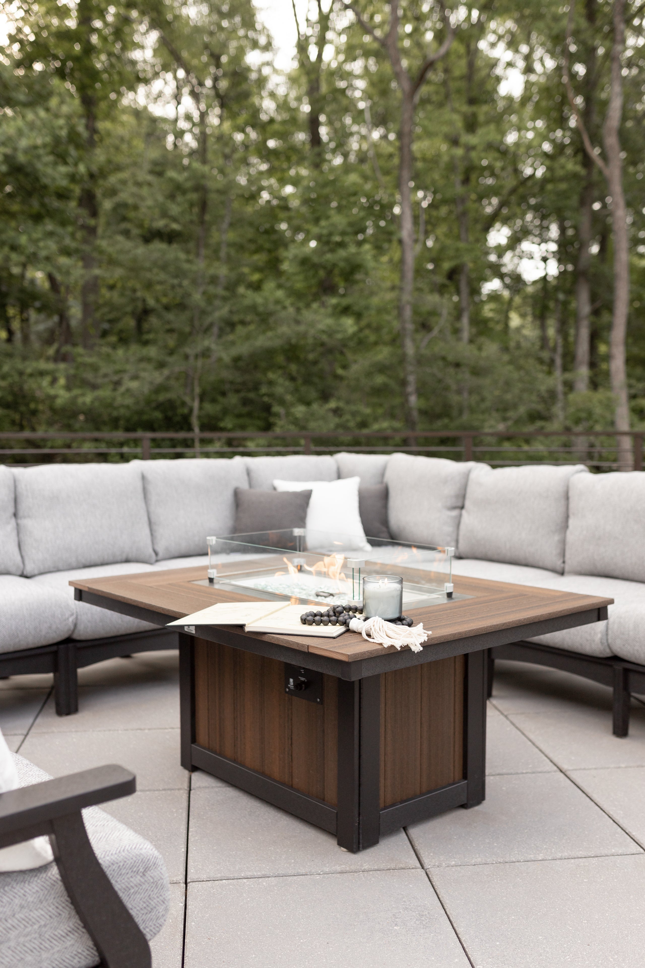 Donoma Rectangular Fire Pit