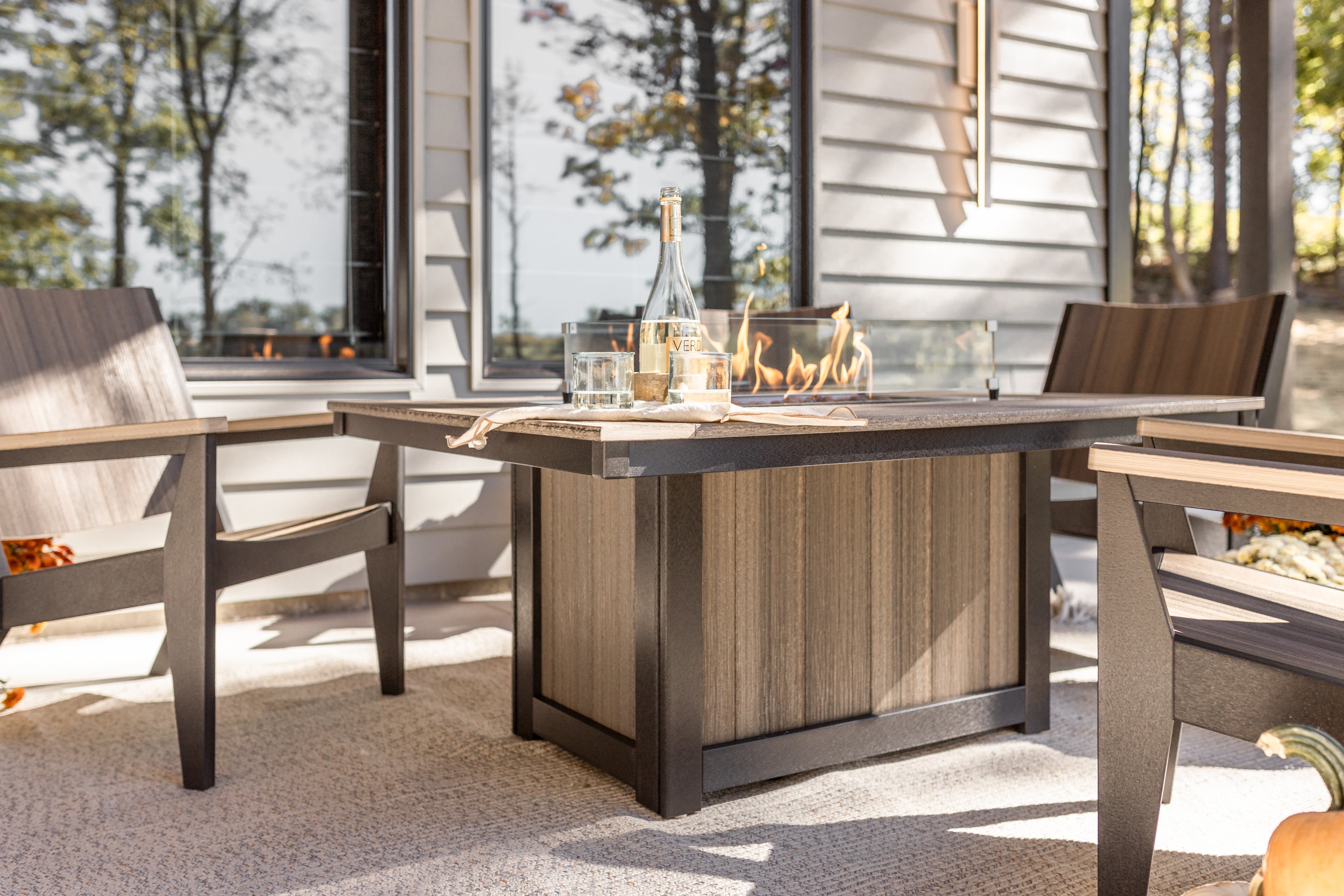 Donoma Rectangular Fire Pit