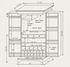 Finley Crystal Bar Cabinet
