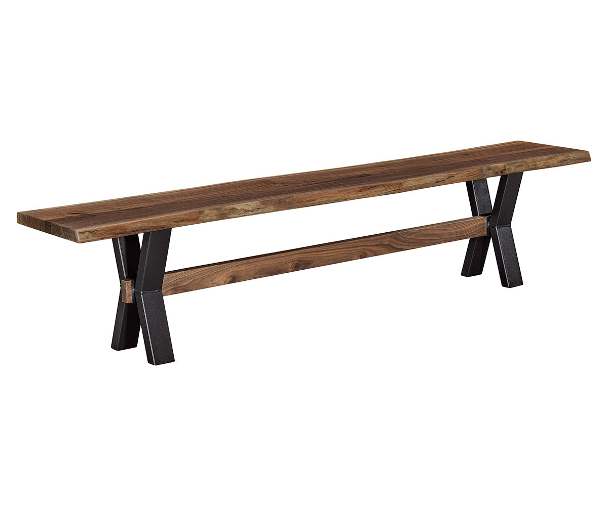Live Edge Bench