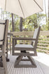 Mayhew Sling Swivel Rocker Dining Chair
