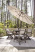 Mayhew Sling Swivel Rocker Dining Chair