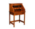 Post Mission Rolltop Writing Desk