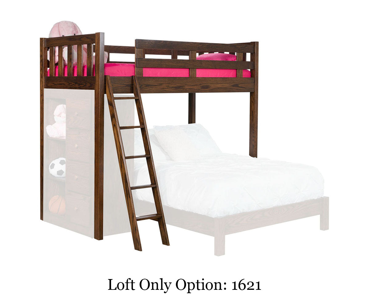 Sedona Bunk Bed w/ Bookcase