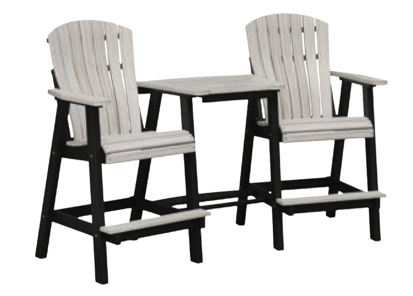 Comfort Back Connected Balcony Set - Bar Height