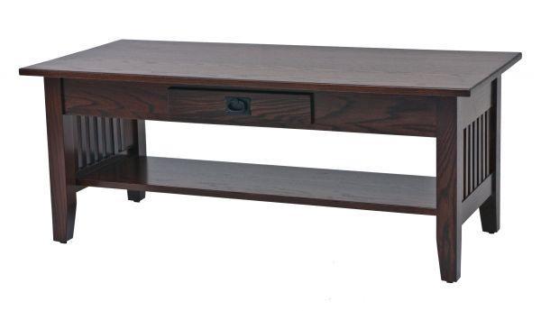 Prairie Mission Coffee Table w/Drawer