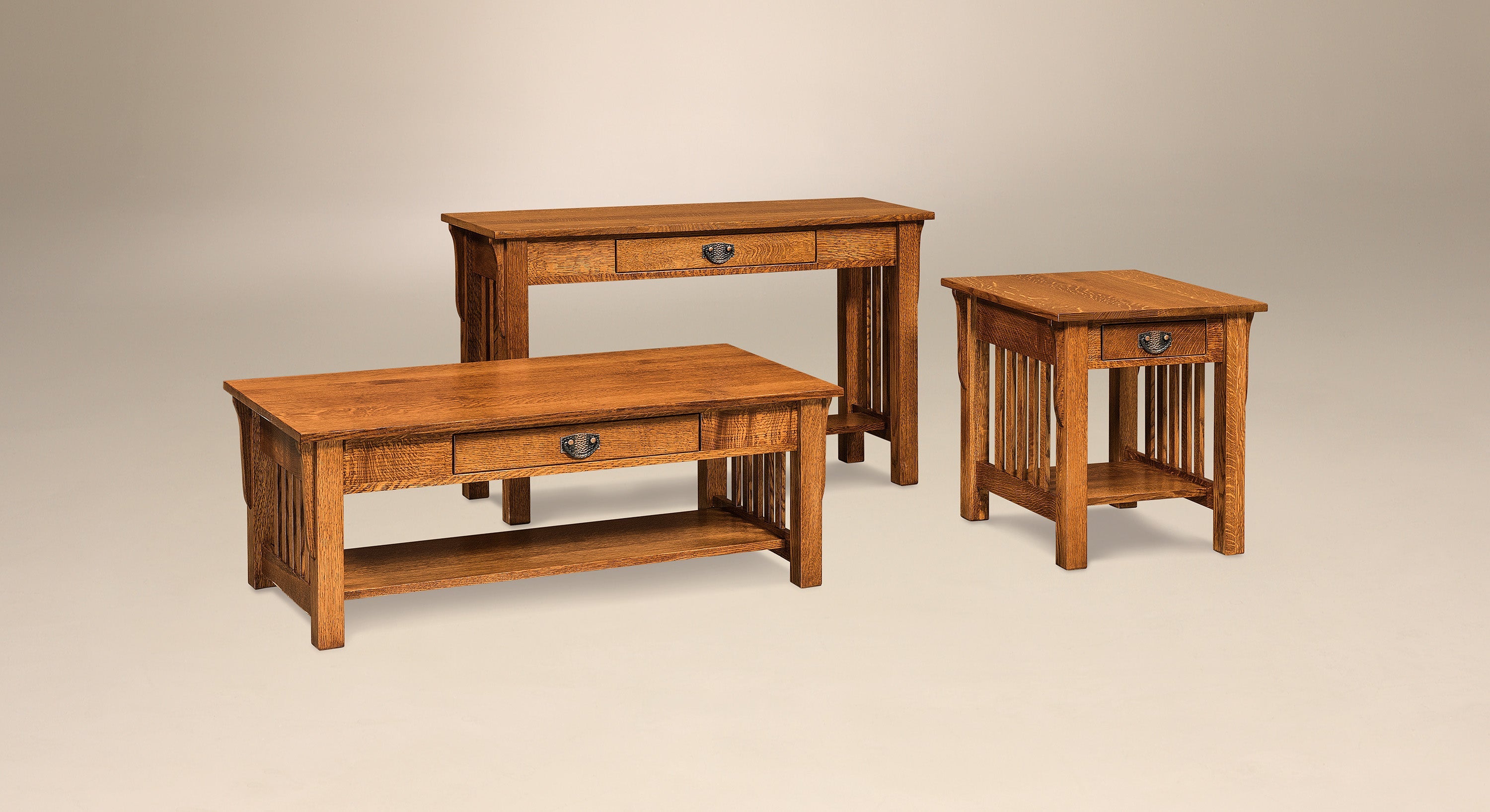 Mission End Table
