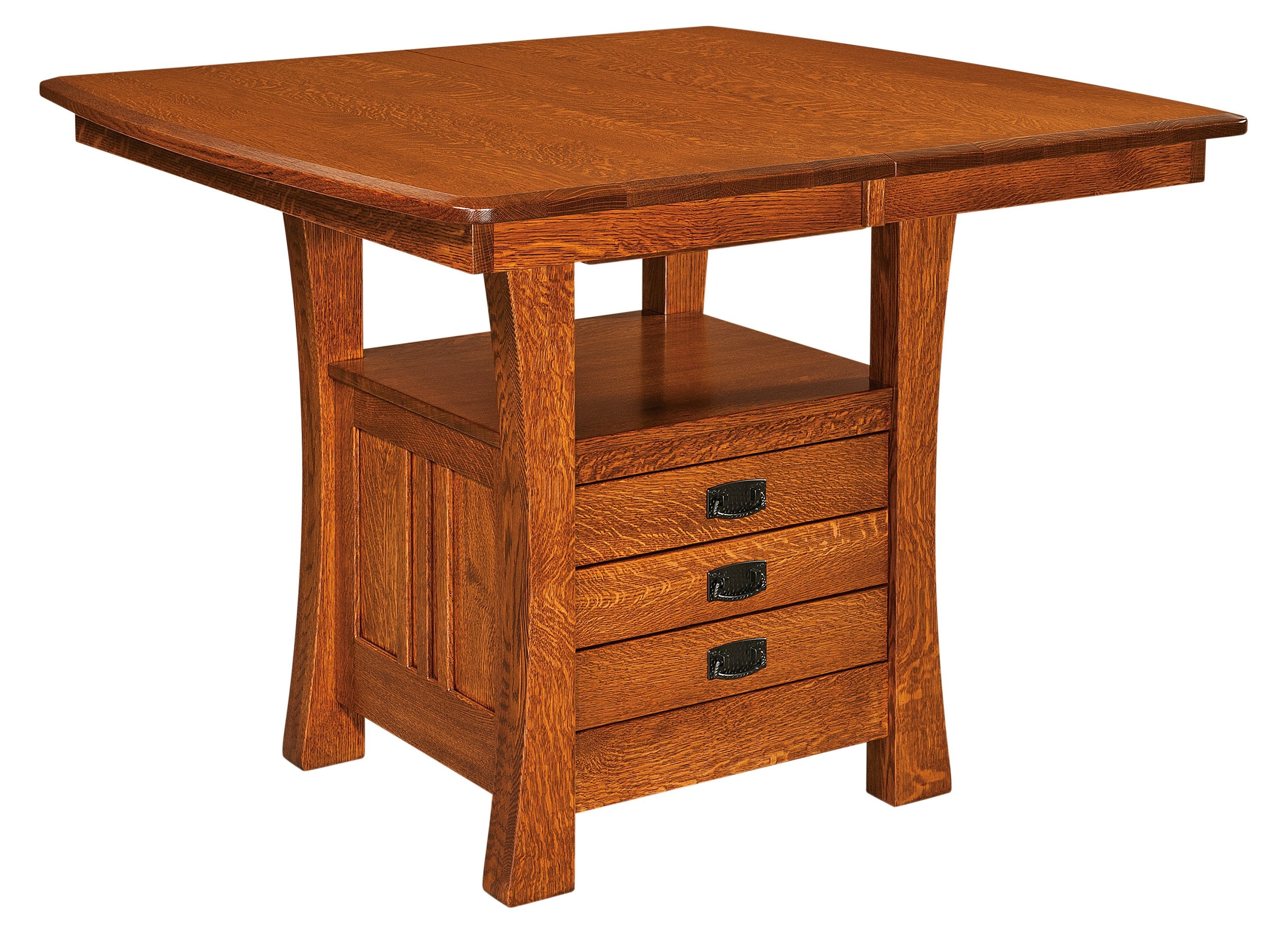 Arts & Crafts Cabinet Pub Table