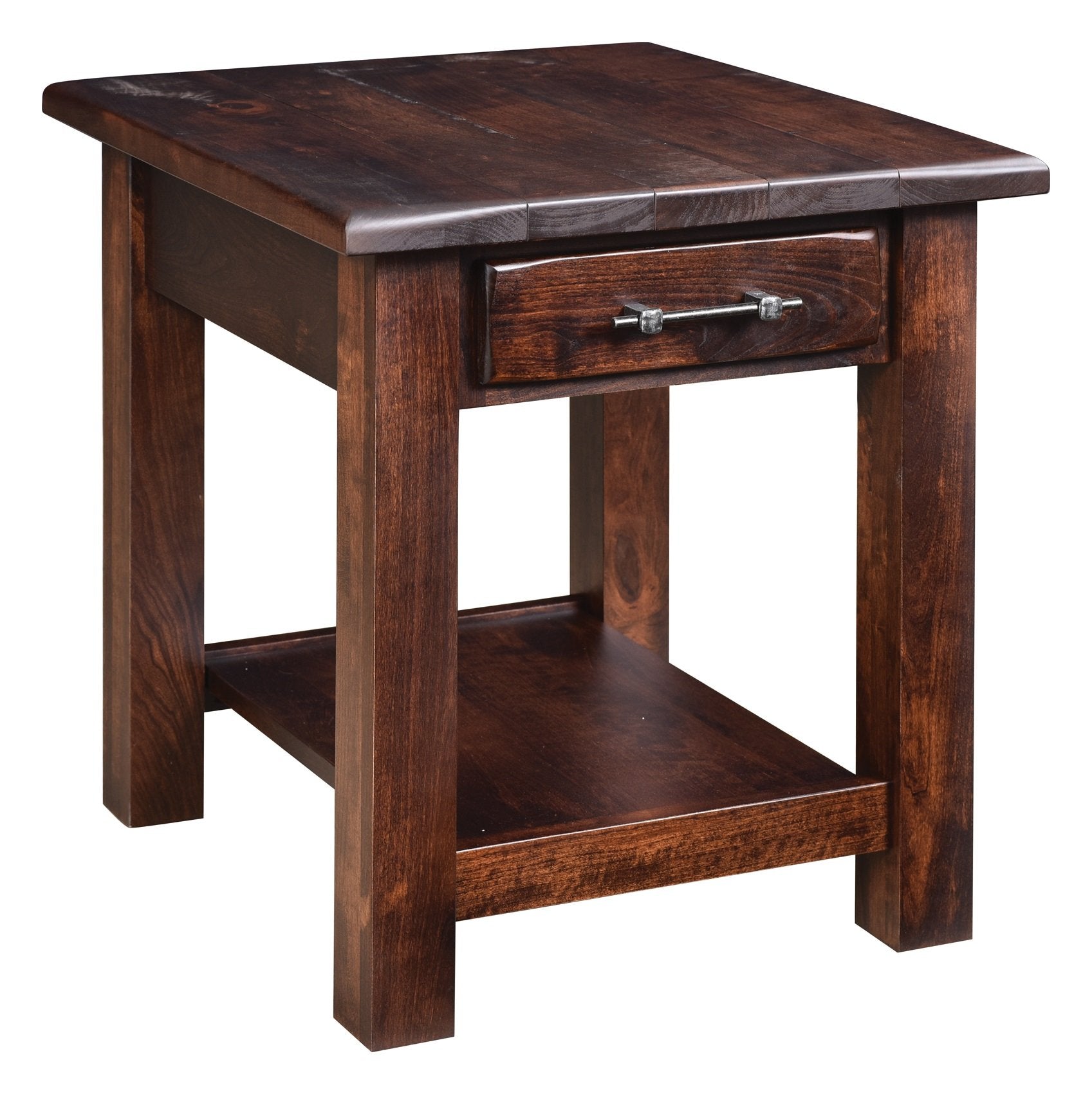 Barn Floor End Table