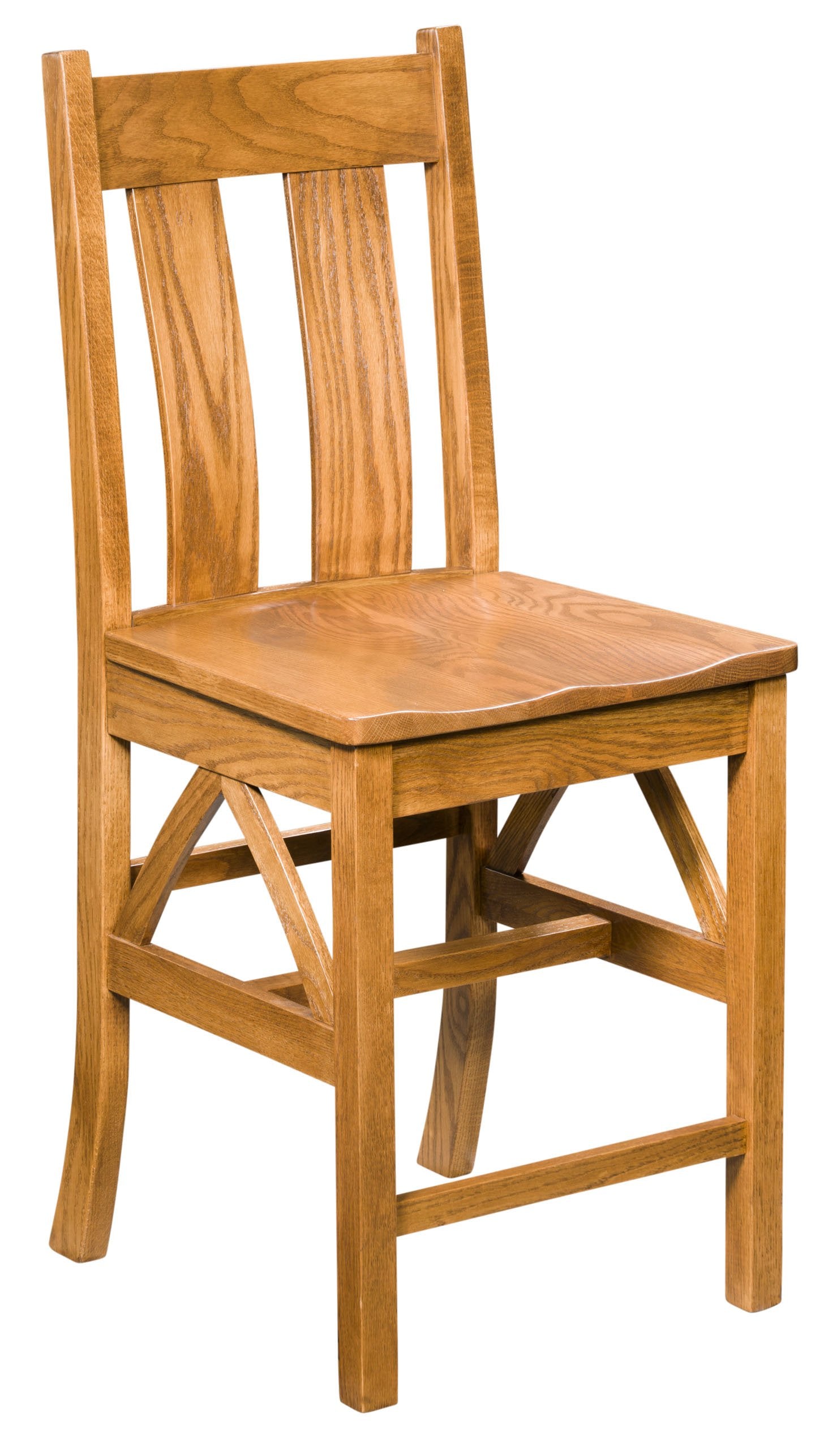 Bostonian 24" Stationary Bar Stool