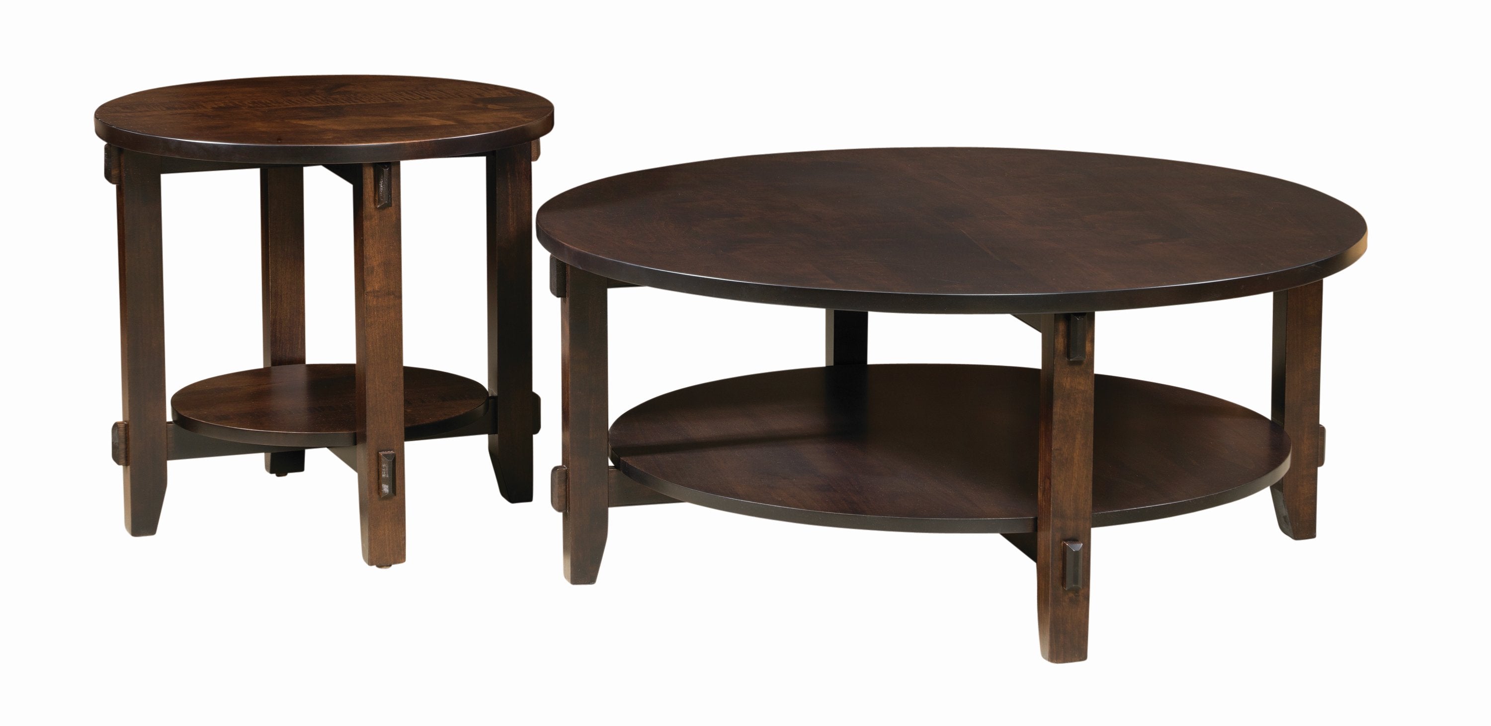 Bungalow Round End Table