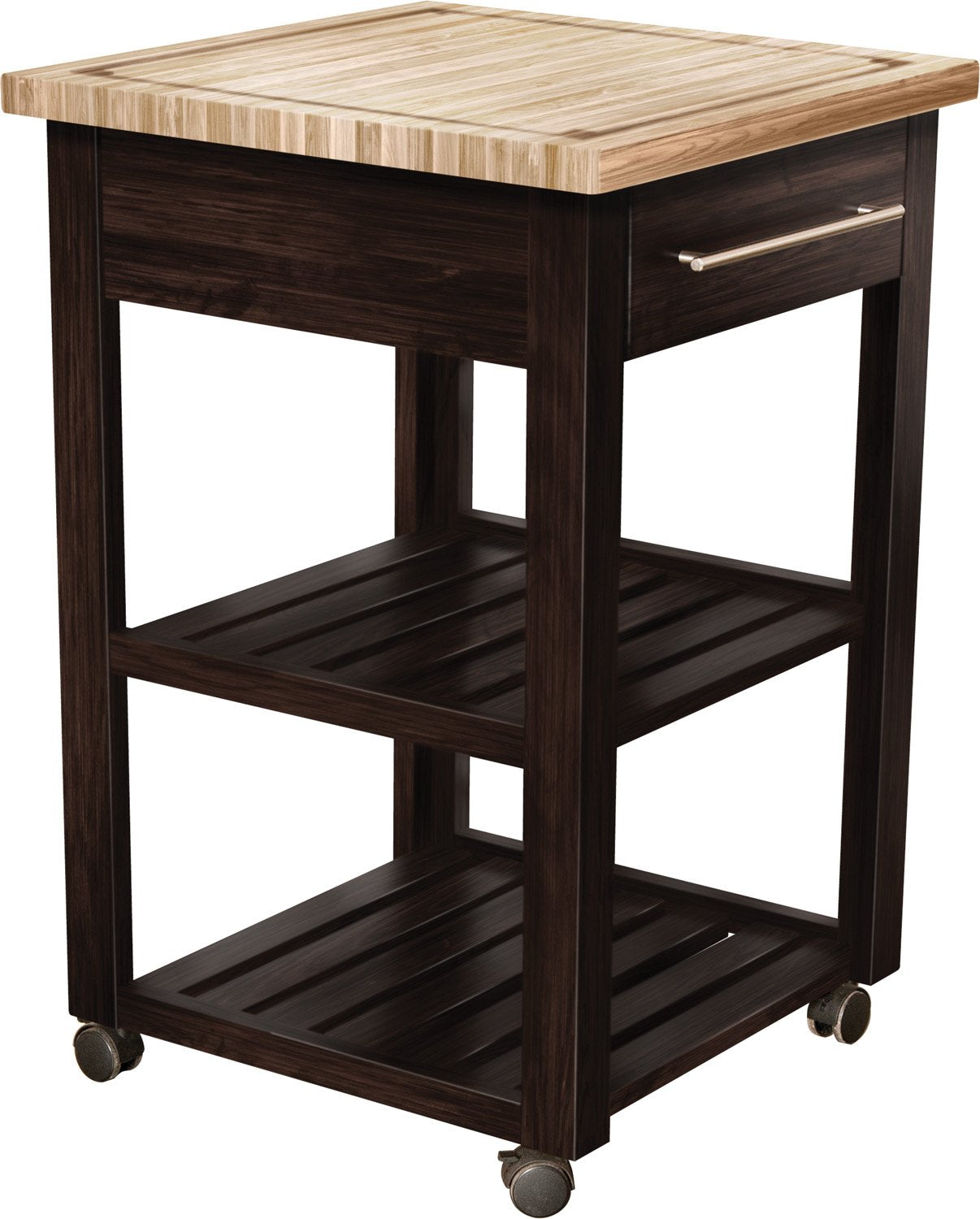 Chef's Work Station with Butcher Block Top