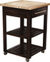 Chef's Work Station with Butcher Block Top
