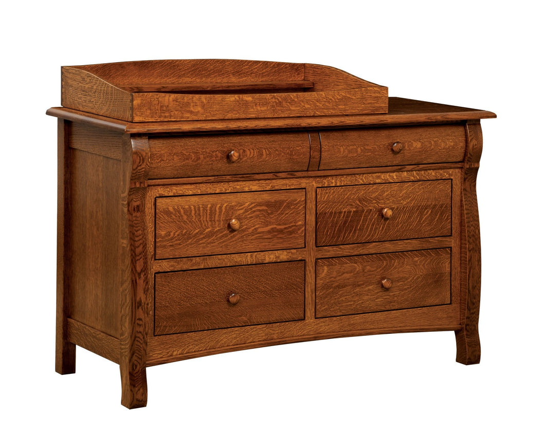 Castlebury 6-Drawer Dresser w/Box Top