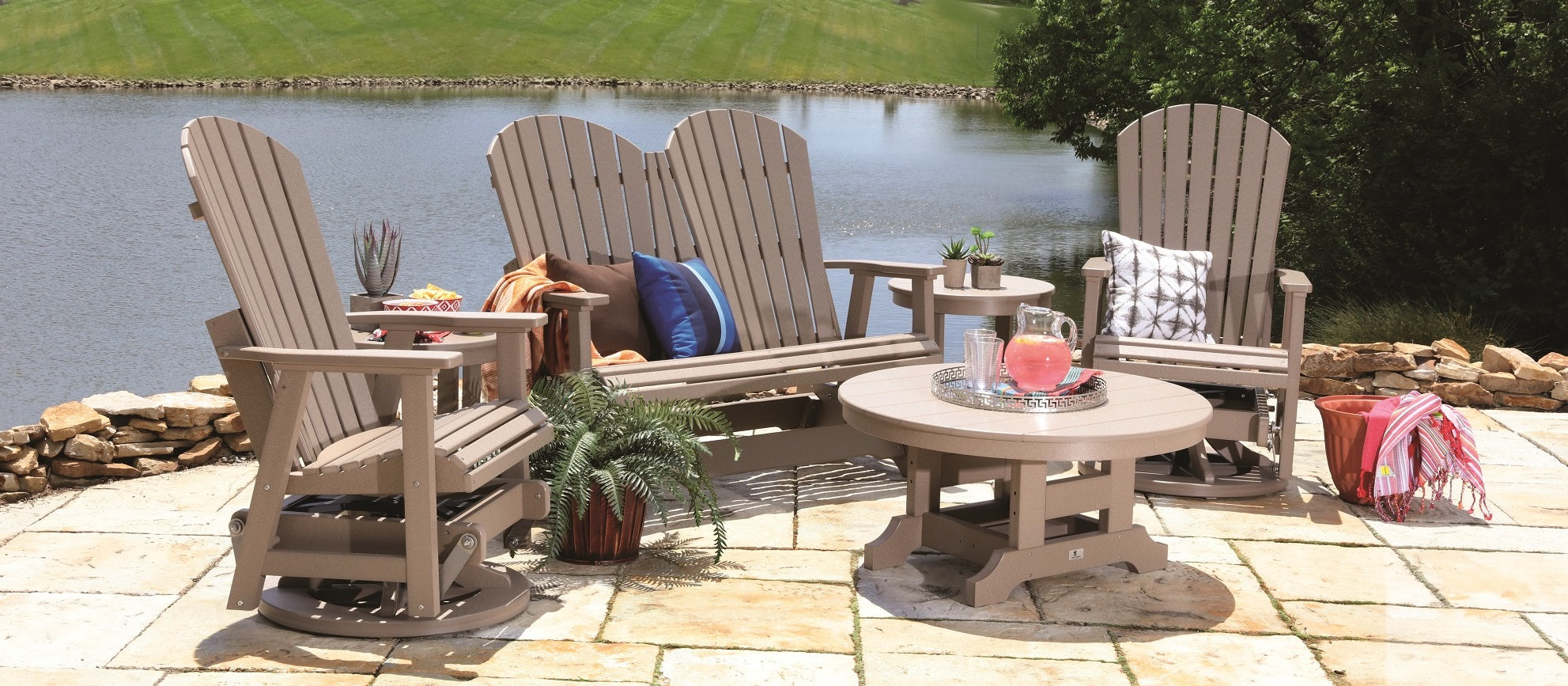 Comfo Back Double Glider