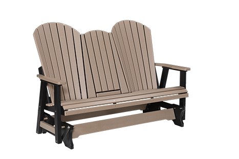 Comfo Back Three Seat Glider w/Console