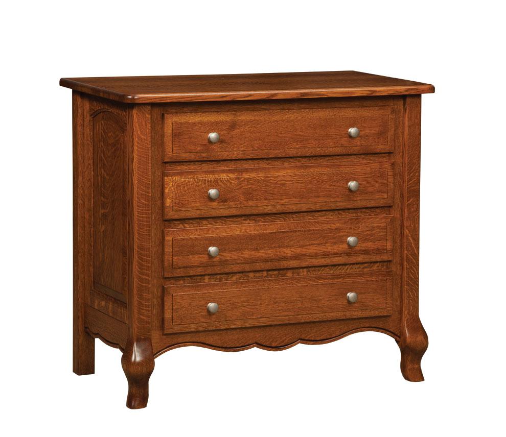 French Country 4-Drawer Dresser