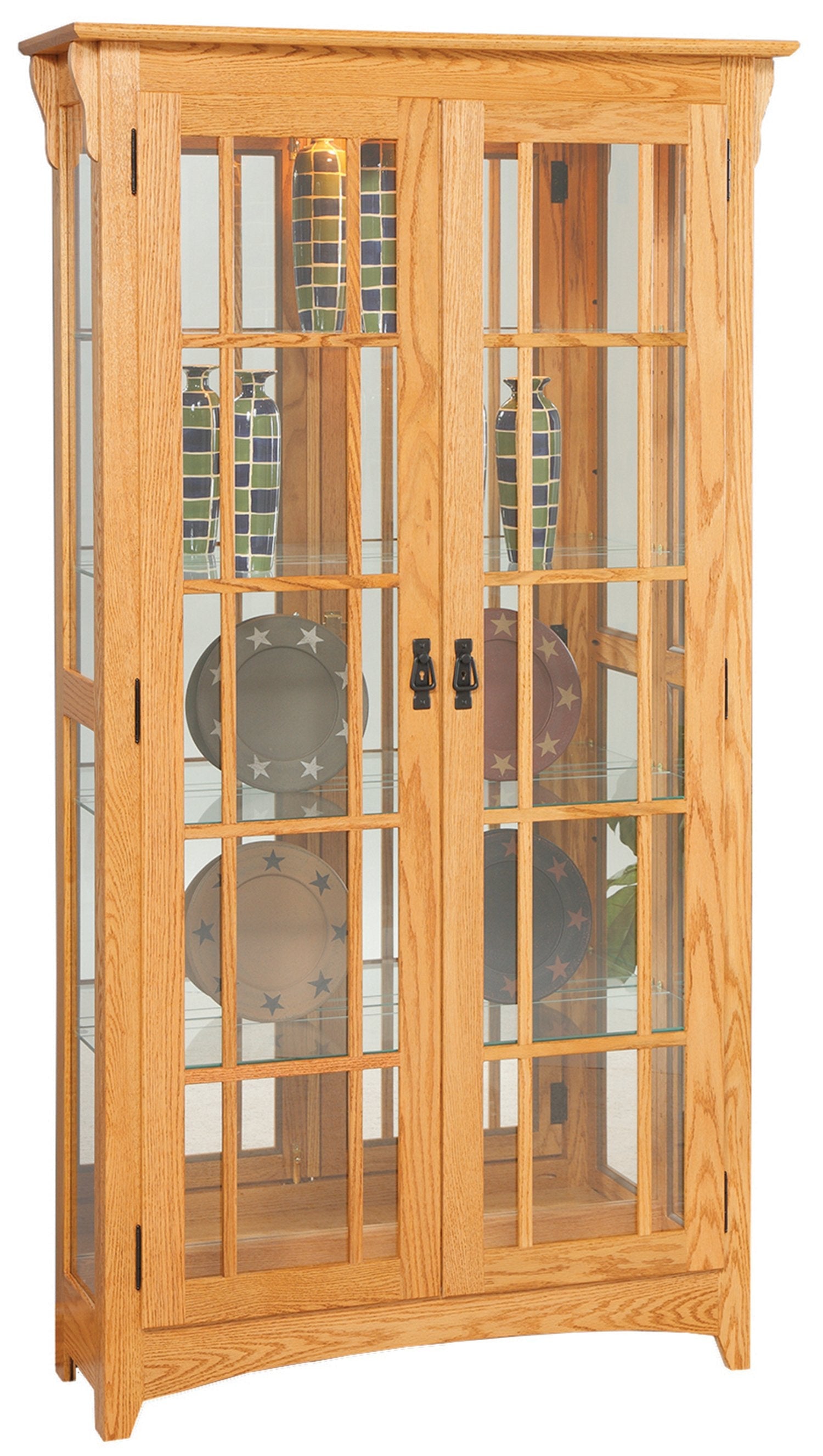 Mission Double Door Curio