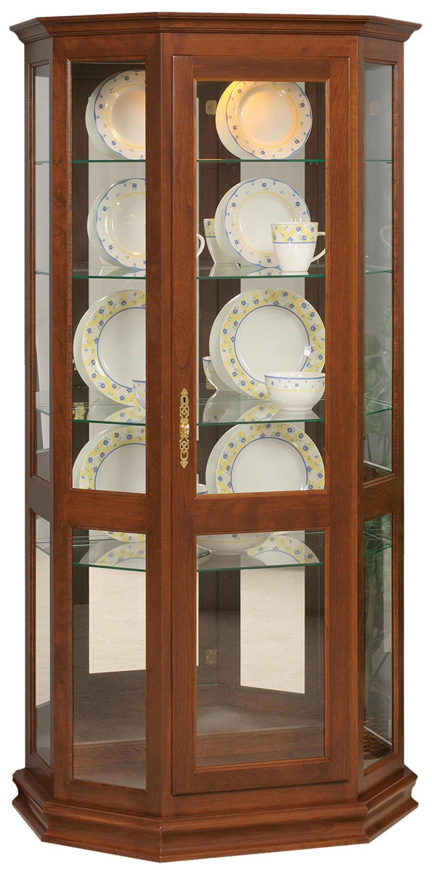 Angled Picture Frame Curio