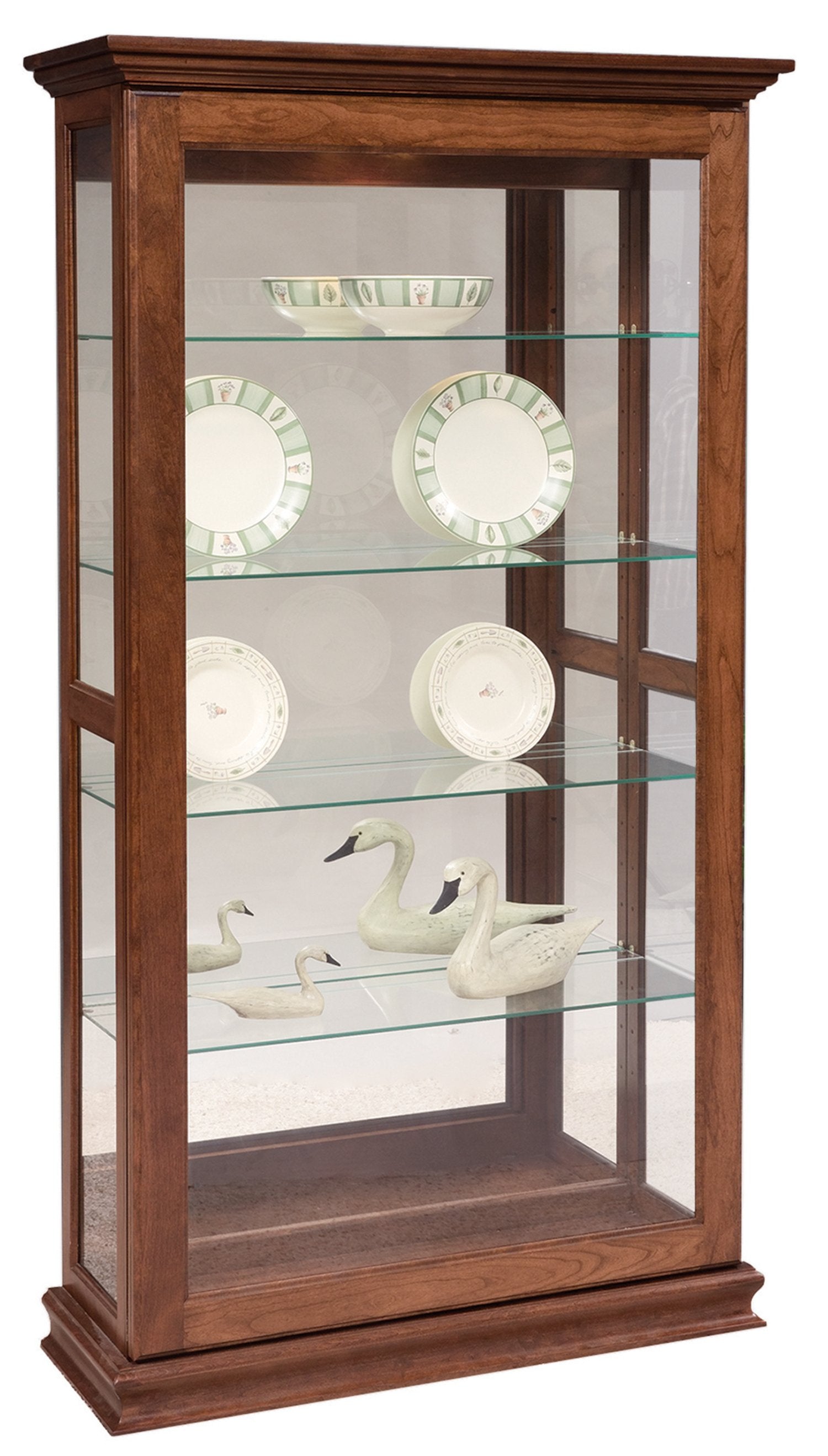 Large Sliding Door Curio