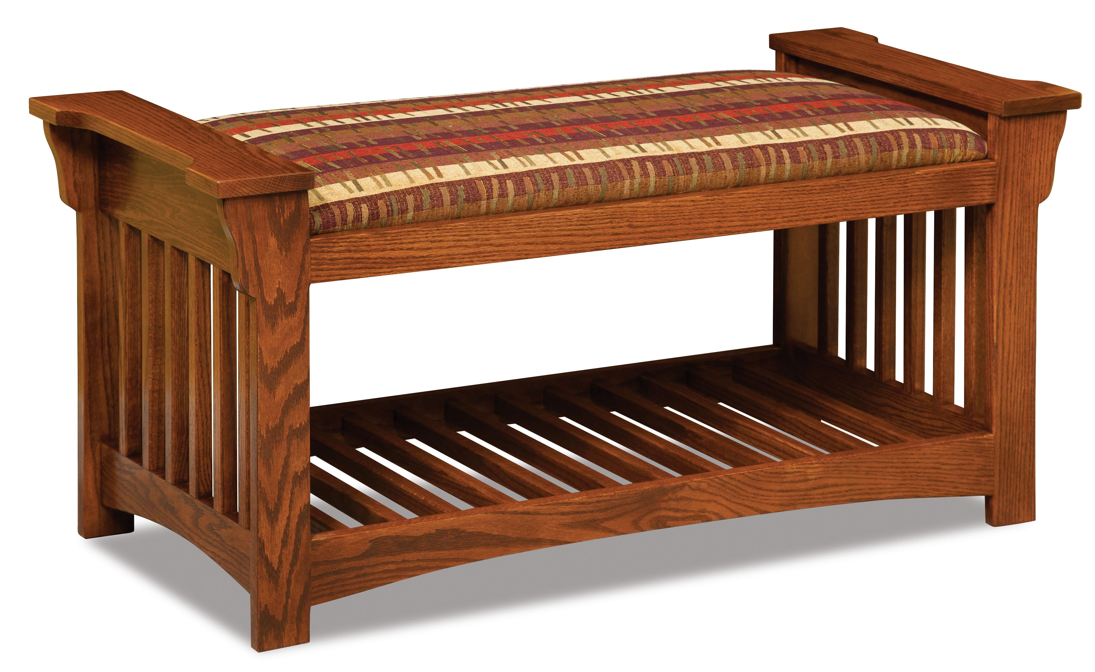 Mission Slat Bench