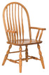 Bent Feather Bow Chair