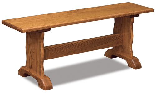 Traditional Trestle Bench
