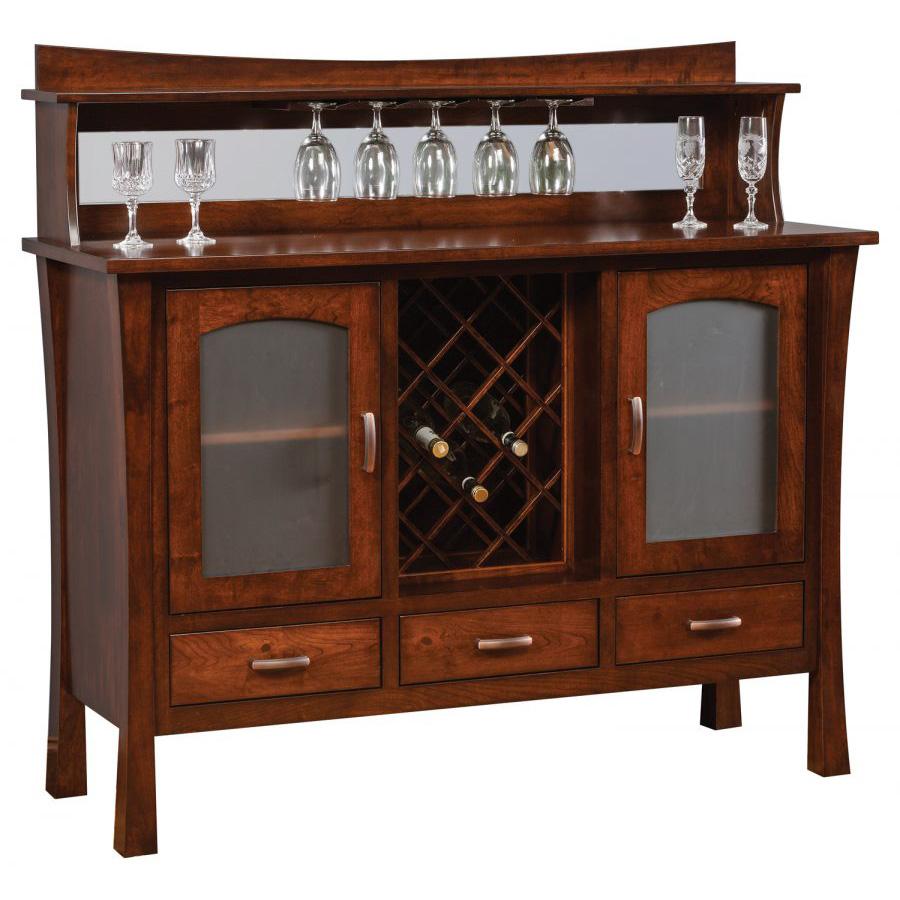 Woodbury Buffet w/Wine Rack
